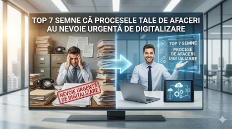 Top 7 semne că procesele tale au nevoie urgent de digitalizare