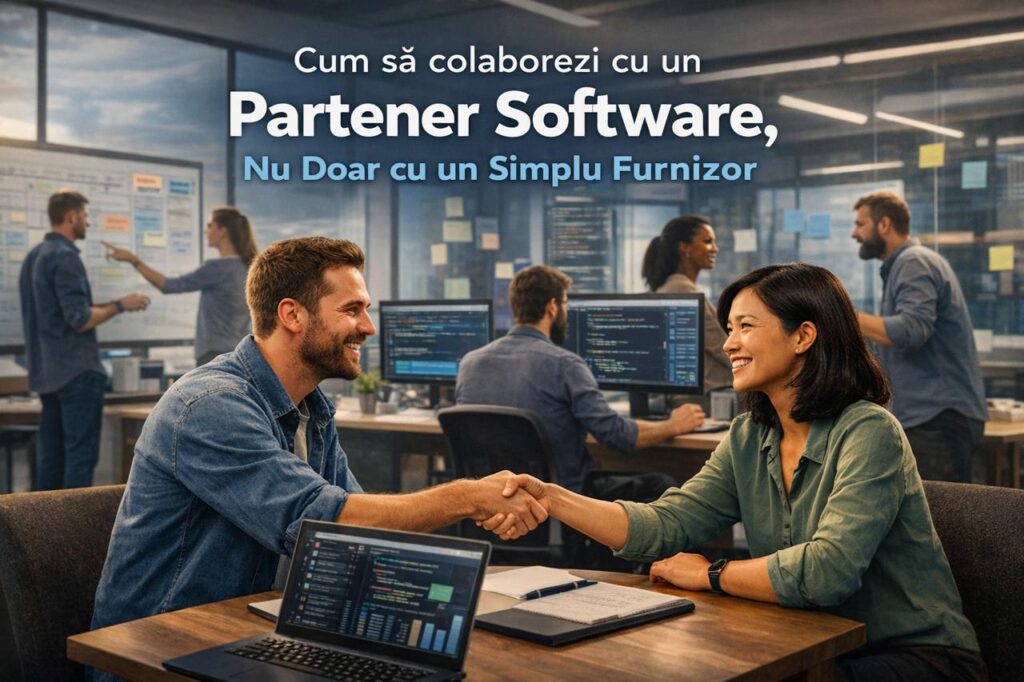 Cum să lucrezi cu un partener software, nu doar cu un furnizor
