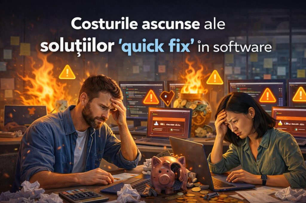 Costurile ascunse ale soluțiilor „quick fix” în software