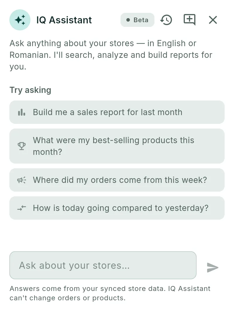 Ask your stores